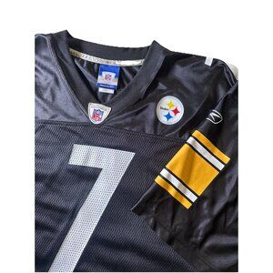 Ben Roethlisberger #7 Reebok NFL Equipment Steelers Jersey Sz XL Stitched Men’s